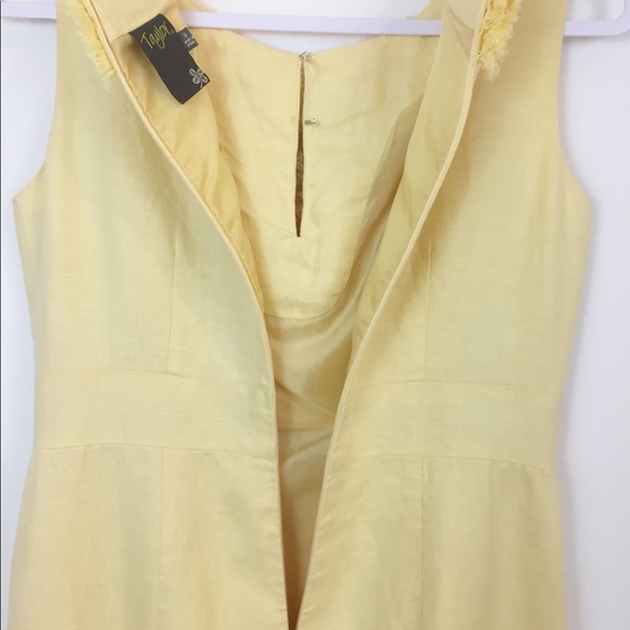 Taylor Cocktail Dress - Size 6 - Small - Yellow - Picture 7 of 11